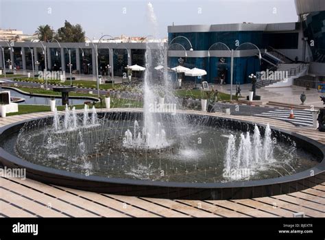 Musical Fountain Soho Square Sharks Bay Sharm El Sheikh Egypt Stock ...