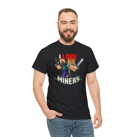 I Love Miners, Meme, Funny T-shirt - Etsy