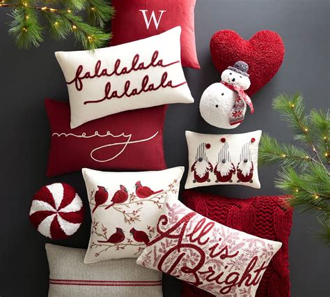 Christmas Gnomes Decorative Pillow Cover | Pottery Barn