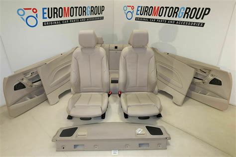 Bmw F22 Leather Sport seats DAKOTA OYSTER Lederausstattung Sitze Leder – EMGPARTS