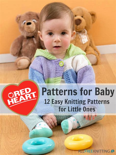 Red Heart Patterns for Baby | AllFreeKnitting.com