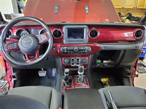 Finally Got to the Interior Paint Job on My Gladiator Willys | Jeep Gladiator (JT) News, Forum ...