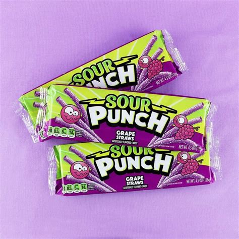 Sour Punch Straws (History, Pictures & Commercials) - Snack History