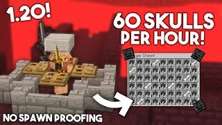 Minecraft Wither Skeleton Farm in Bedrock 1.21! (No Spa... | Doovi