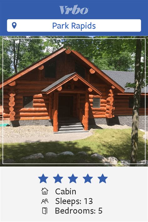 Vacation Cabin in Park Rapids | Cabin, Vacation cabin, Vacation rental