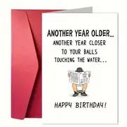 Funny Birthday Cards Men Humorous Cards - Temu