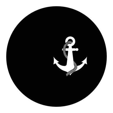 Anchor Logo vektor 14718311 Vector Art at Vecteezy