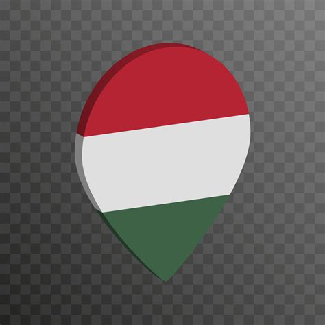 Map pointer with Hungary flag. Vector illustration. 17137836 Vector Art ...