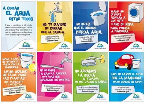 5 recomendaciones para cuidar el agua.