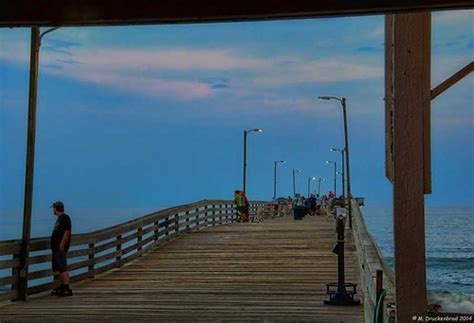 The Virginia Beach Fishing Pier at night | The Virginia Beac… | Flickr