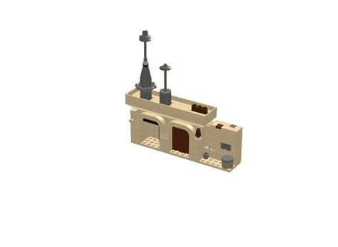 Tatooine Garage from BrickLink Studio [BrickLink]