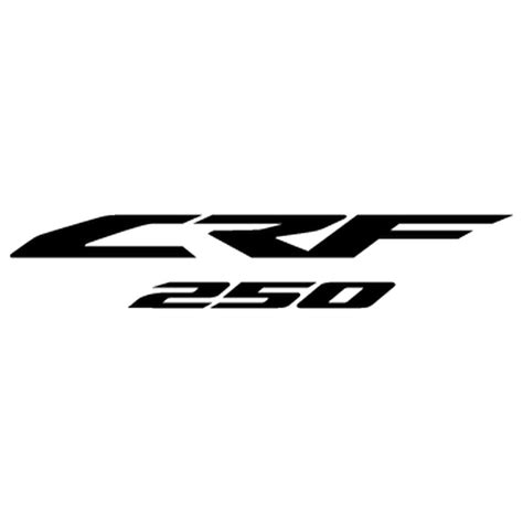 Honda CRF 250 logo 2013 Decal