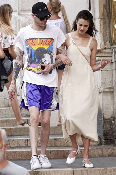 Margaret Qualley and Pete Davidson - Out in Venice-22 | GotCeleb