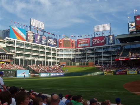 The Ballpark at Arlington Texas | Sports stadium, Ballparks, Arlington texas