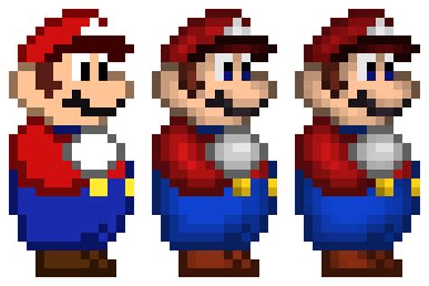 [WIP] color and shading process for my custom sprites: : r/Mario