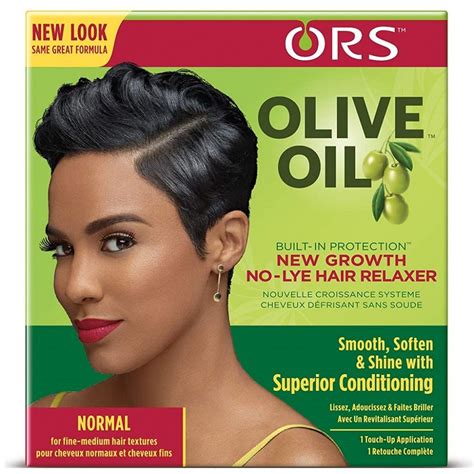 ORS Olive Oil New Growth No-Lye Hair Relaxer Normal - 1 Touch Up Application