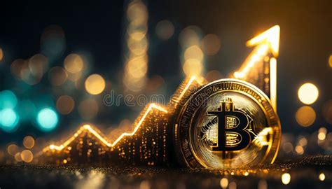 Bitcoin Background Concept, Bitcoin Chart Illustration, Btc ...