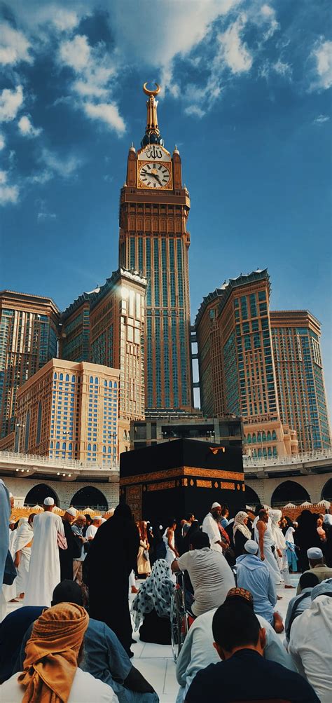 Masjid Al Haram At Night Wallpaper