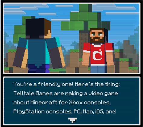 Minecraft Story Mode Revealed With Telltale Games Team-Up - SlashGear