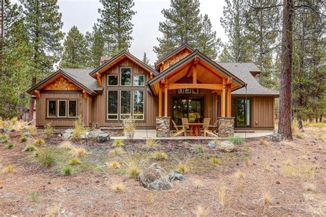 Plan 54236HU: Mountain Ranch Home Plan with Upstairs Bonus | Rustic house plans, Craftsman style ...