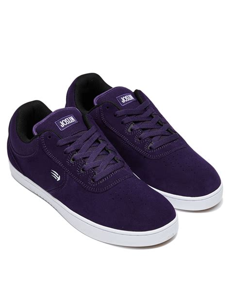 Etnies Mens Joslin Shoe - Purple | SurfStitch