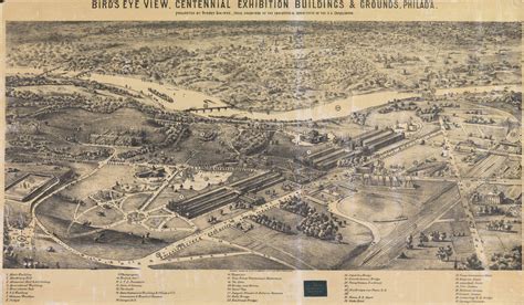 Centennial Exhibition Map | Encyclopedia of Greater Philadelphia