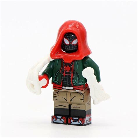 Miles Morales (Spider-Verse) Marvel Spider-man Lego Minifigures ...