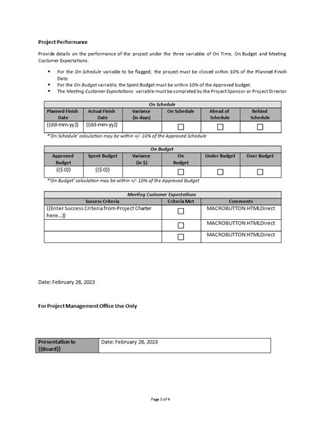 Final Project Budget Report | Templates at allbusinesstemplates.com