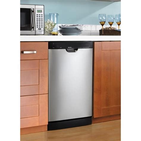 Danby 18-Inch Dishwasher DDW1899BLS - Stainless Steel : ShoppersChoice.com