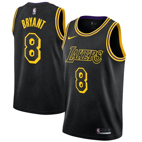 Nike Los Angeles Lakers Kobe Bryant Swingman #8 City Edition Men's ...