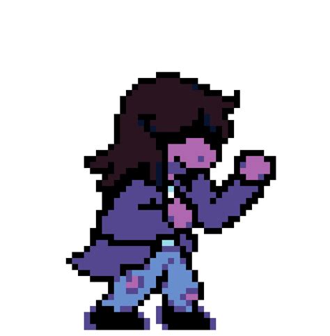 Light world susie battle sprites : r/Deltarune