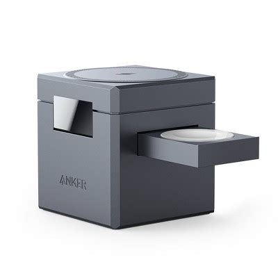 Anker 3-in-1 Cube With Magsafe - Black : Target