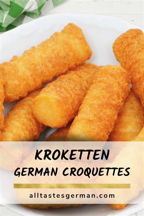 Kroketten - German Croquettes - All Tastes German