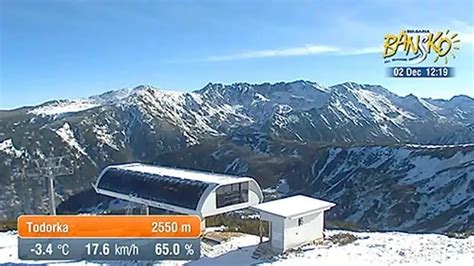 Live Webcam Bansko Ski, Bulgaria