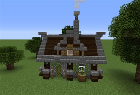 Stone house minecraft