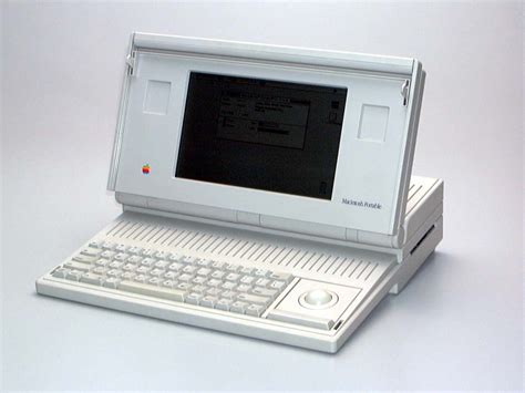 Macintosh Portable, 1989. | Apple products, Apple macintosh, Apple design