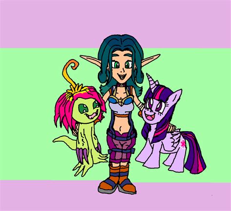 Share the Voice Actor Connection. Palmon, Twilight Sparkle and Keira Hagai - Jak and Daxter Fan ...