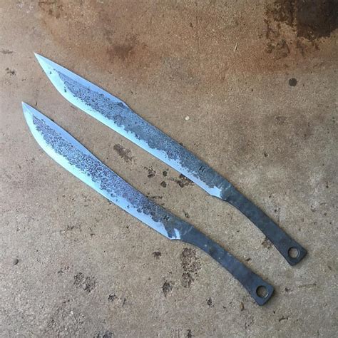 Thark bush swords - Knife Making - I Forge Iron