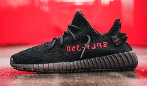 adidas Yeezy Boost 350 V2 Black Red Release Date - Sneaker Bar Detroit