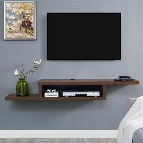 Tv Wall Mount With Shelf Ideas / When you mount your tv on the wall ...