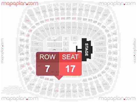 Kansas City GEHA Field Arrowhead Stadium detailed interactive seating ...