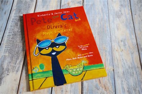 Personalized " Pete the Cat" Book #MagicSunglasses - Mom and More