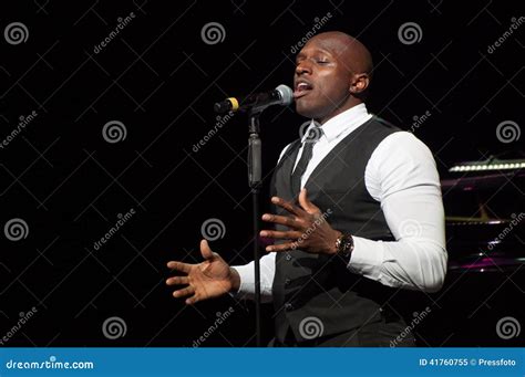 Adult man singing editorial image. Image of cruise, featured - 41760755