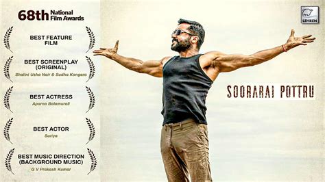 Soorarai Pottru Bags 5 Accolades At 68th National Film Awards