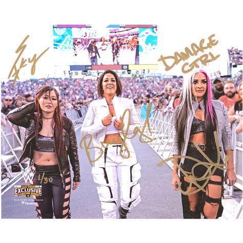 Damage Control WWE Autographed 8" x 10" Summerslam Debut Photograph ...