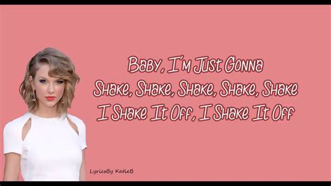 Taylor Swift - Shake It Off Lyrics Chords - Chordify