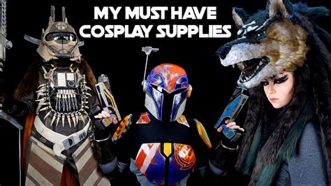 My MUST HAVE Cosplay/Prop Making Supplies + Tips - YouTube