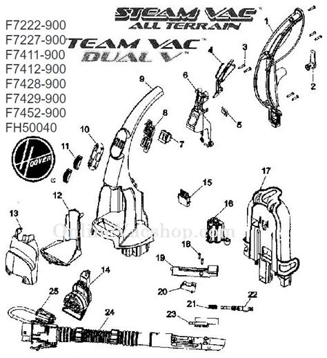 Hoover Steamvac Carpet Cleaner Parts – Two Birds Home