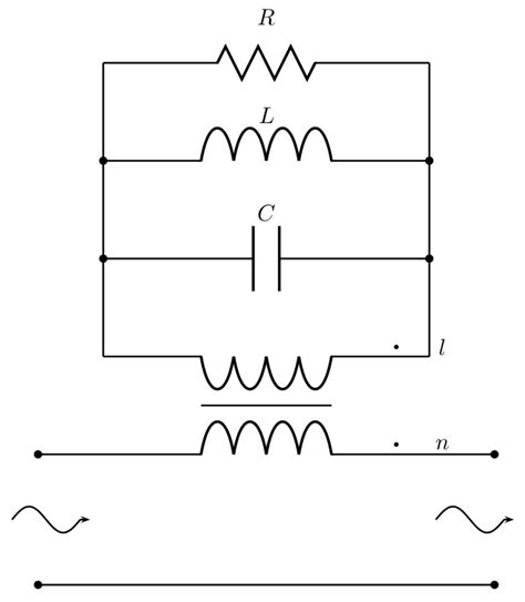 How to draw an inductive coupling with circuitikz and TikZ? - TeX ...