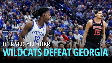 Kentucky Basketball Defeats Georgia as Big Z Stars in Debut: Photo Highlights - YouTube